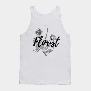 Florist Flower Power Tank Top